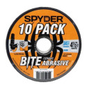 Bite 4-1/2-Inch Bonded Ceramic Abrasive Cut-Off Wheel, 10-Pack