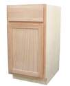 18 x 34-1/2-Inch German Beech Unfinished Plywood Base Cabinet 