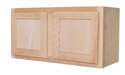 36 x 15-Inch German Beech Unfinished Plywood Over The Appliance Wall Cabinet 