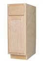 9 x 34-1/2-Inch German Beech Unfinished Plywood Base Cabinet 