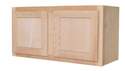 36 x 18-Inch German Beech Unfinished Plywood Wall Cabinet 
