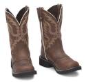 Womens Size 9b 11-Inch Inji Aged Bark Gypsy Cowboy Boot