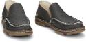 11.5d Charcoal Slip On Gator Mocc Toe With Cushioned Insole