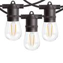 48-Foot 15 Bulb LED Outdoor String Lights