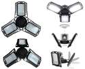 Black Multi-Directional Flush Mount Socket LED Ceiling Light Fixture