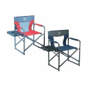 Heavy Duty Folding Directors Camping Chair With Side Table
