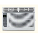 6000-BTU 115-Volt White Window Air Conditioner With Digital Display And Remote