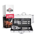 BBQ Grill Accessories & Tools Set With Utensil Holder, 13-Piece