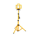 BrightLiving 2-in-1 Foldable LED Work Light with Tripod