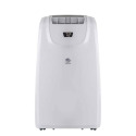 500-Square Foot White Portable Air Conditioner With Heat, 14,000 BTU (ASHRAE) / 8,000 BTU (DOE SACC)