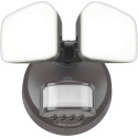 Bronze Wired Pro 2-Head Outdoor Motion Sensing LED Security Light