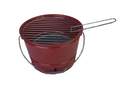 Red Portable Party Charcoal Grill