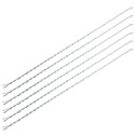 48-Inch 9.5-Gauge Class I Galvanized Coated Wire Fence Stays, 100-Pack
