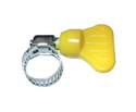 1/2-Inch To 13/16-Inch, Size 8, Yellow Mini Turn Key Clamp, 10-Pack