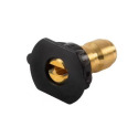 Black 65 Degree Soap Pressure Washer Nozzle w/ 1/4" Quick Connect