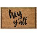 Hey Y'All All-Weather Coir Door Mat