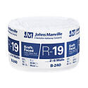 R-19 Kraft Faced Fiberglass Insulation Roll &mdash; 15 in. W x 470.4 in. L
