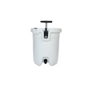 7.5-Gallon White Berserker Series Cooler Bucket