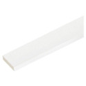 1-Inch X 2-Inch X 12-Foot White PVC Trim