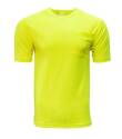 4x-Large High-Visibility Yellow Short-Sleeve T-Shirt 