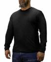 Liberty Black Long Sleeve Men's T Shirt, 2XL
