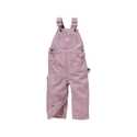 Infant 24-Month Pink Stripe Premium Bib Overall
