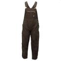 Womens 2X-Large Chocolate-Brown Insulated Bib Overall