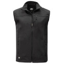 Polar King® Frontenac Charcoal Soft Shell Fleece Lined Men's Vest, M