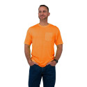 Boost Hi-Vis Orange Men's T Shirt, LT