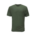 Men's Small Forest Green Blended Tee-Shirt