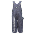 Toddler Size 3 Hickory Stripe Bib Overall