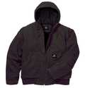4x-Large Bark Premium Insulated Fleece-Lined Hooded Jacket