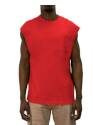 Medium Red Sleeveless Tee Shirt