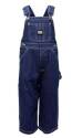 Indigo Denim Enzyme Wash Youth Bib Overall, Y-14