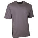3x-Large Graphite Blended Short-Sleeve T-Shirt