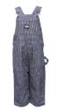 Child Size 7 Hickory Stripe Bib Overall