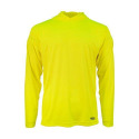 Enhanced Visibility Hi-Vis Yellow UltraSoft Lightweight Long Sleeve Men's Hoodie, MR