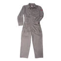54-Inch Regular Gray Flame-Out Unlined Coverall