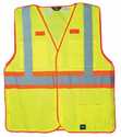 3x-Large  High-Visibility Yellow ANSI Class 2 Break-A-Way Solid Vest