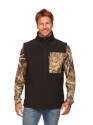 Men's X-Large Black/Realtree Edge Camouflage Shell Vest
