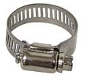 3/8 - 5/8-Inch Stainless Steel Gear Hose Clamp 