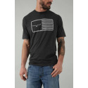 2X-Large Charcoal Heather American Trucker Tee-Shirt