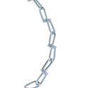 #1 Trade Size X 20-Foot Length Electro Galvanized Double Loop Chain