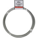 3/32-Inch Diameter X 50-Foot Length 7X7 Galvanized Wire Rope Cable