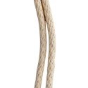 1/4-Inch Diameter X 100-Foot Length Natural Solid Braid Cotton/Polyester Sash Cord
