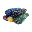 1/4-Inch Diameter X 100-Foot Length Assorted Color Polypropylene Diamond Braid Rope