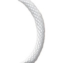 3/8-Inch Diameter White Nylon Solid Braid Rope, Per Foot