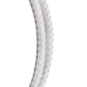 3/16-Inch Diameter X 50-Foot Length White Nylon Diamond Braid Rope