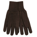 Medium 8-Ounce Brown Jersey Glove