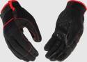  Kinco-Pro Large Black Polyester-Spandex Fabric Back With Black Mirax2 Suede Synthetic Leather Slip-Not Dotted Palm Handler Glov